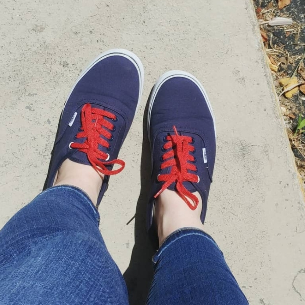Vans Navy Authentic Shoes - Picture 5 of 5